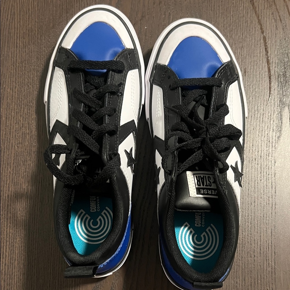 Converse kids Pro Blaze Multicolor Leather Low-Top Sneakers NWOT